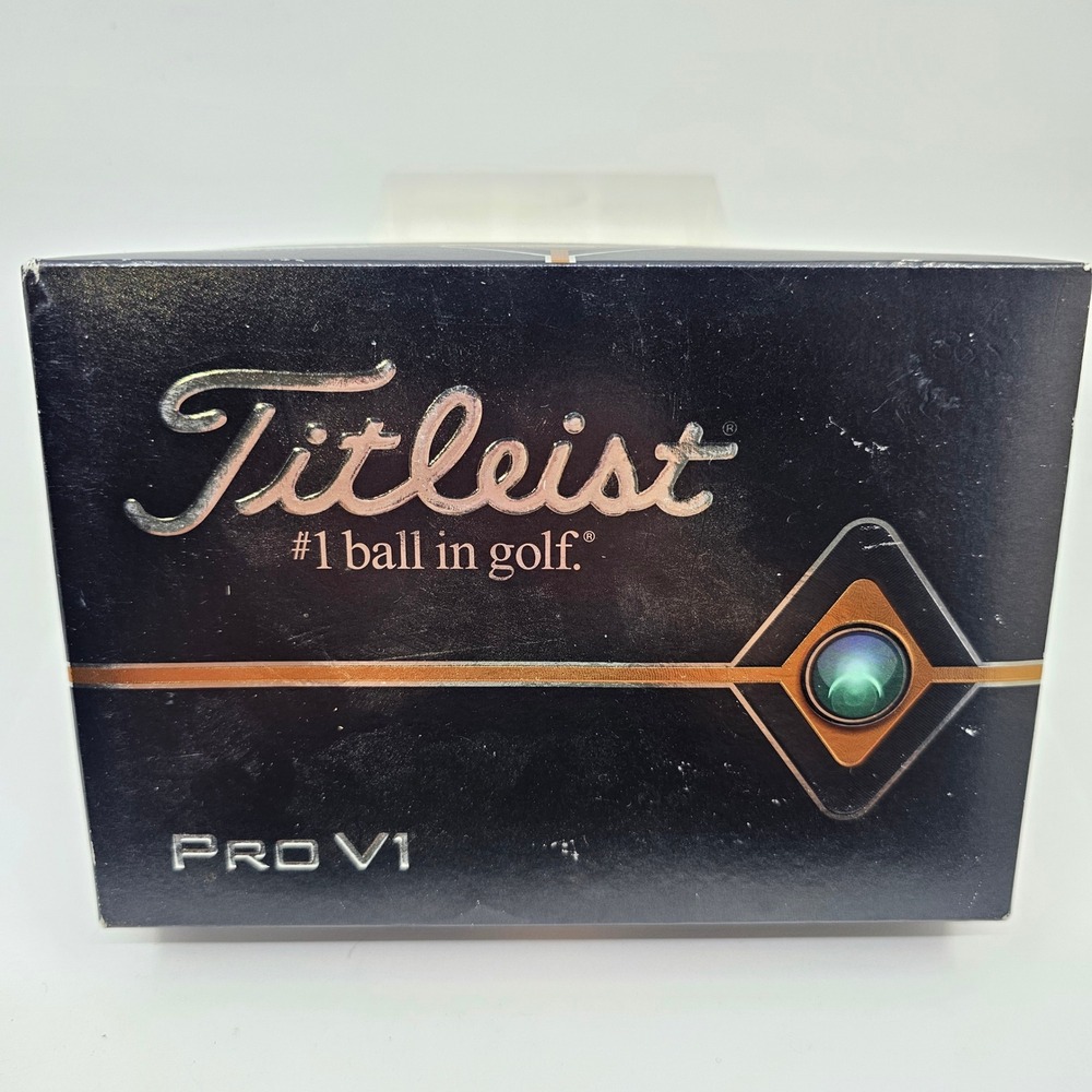 Titleist Pro V1 Golf Balls White One Dozen 12 Pack New Performance Tour Balls